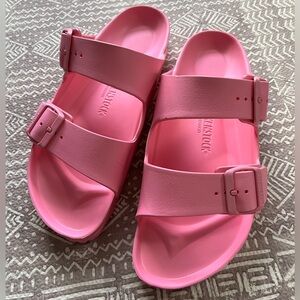 NWT Pink Arizona EVA Birkenstocks
